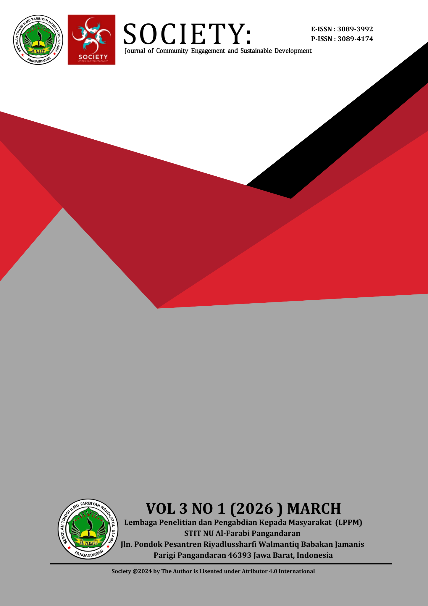 					View Vol. 3 No. 1 (2026): March
				